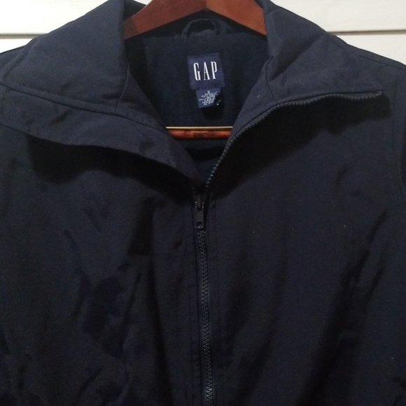 AUTH GAP BIG KIDS NAVY JACKET WITH FLEECE LINING S - Picture 6 of 6